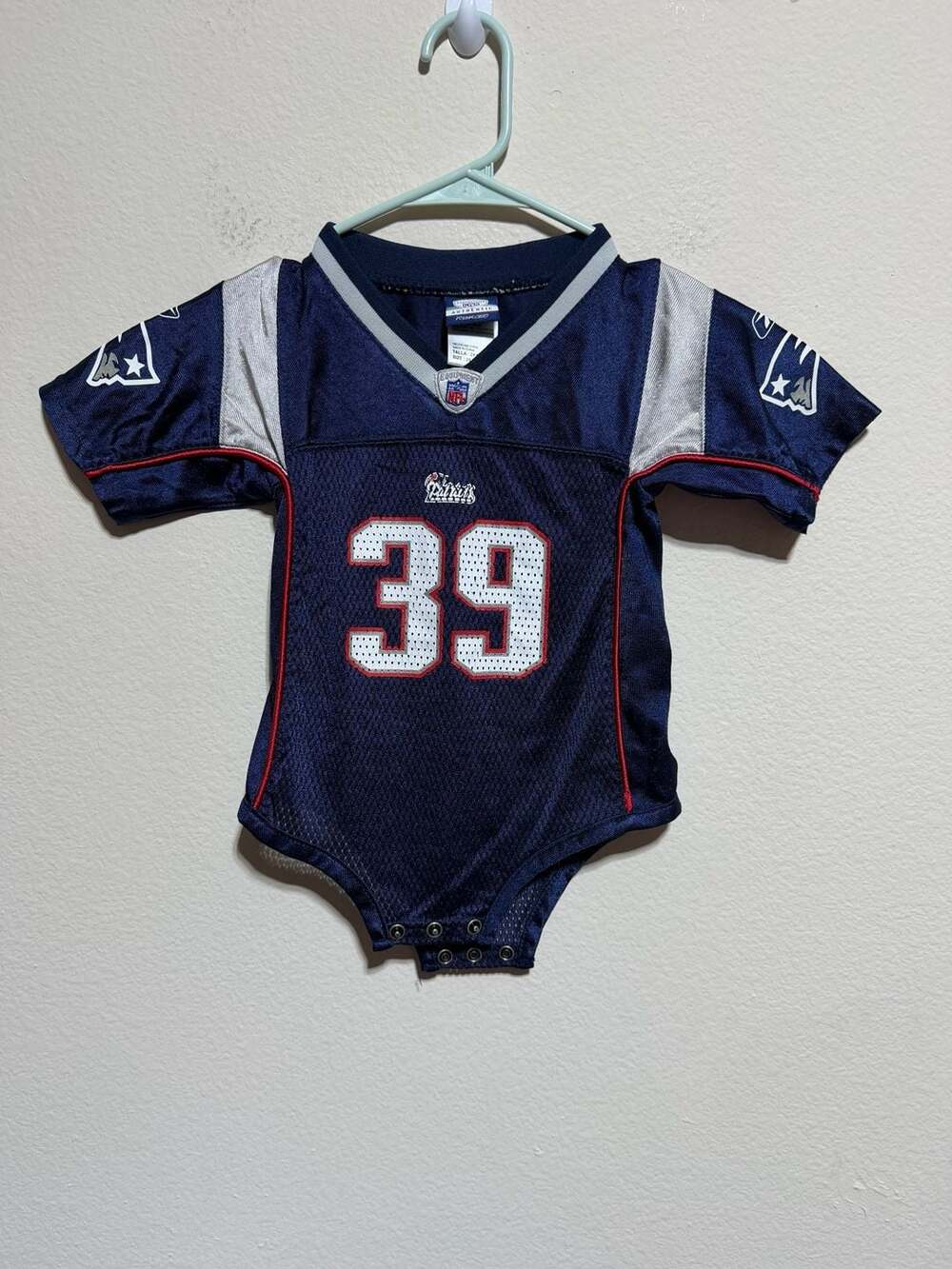 Reebok New England Patriots Laurence Maroney Infant Jersey Bodysuit